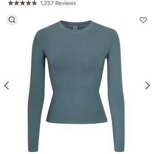 SKIMS cotton jersey long sleeve